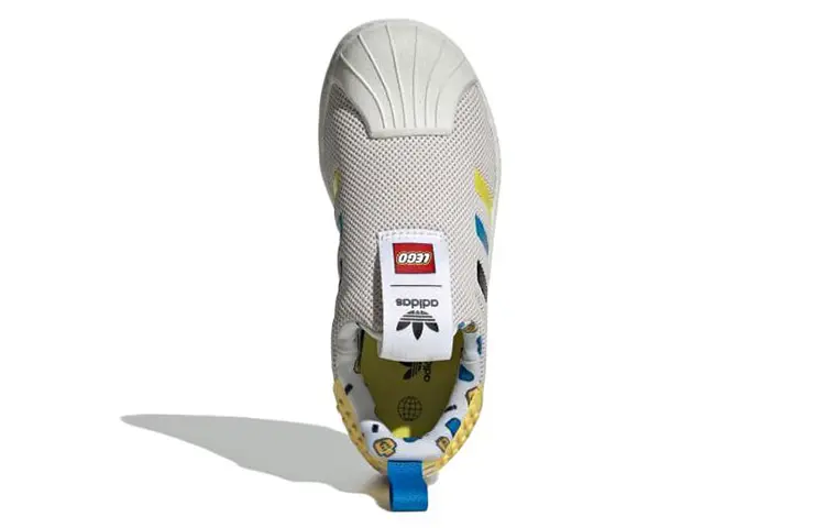 Adidas originals Superstar Series Kids Кроссовки для скейтбординга для детей, Beige — фото 3