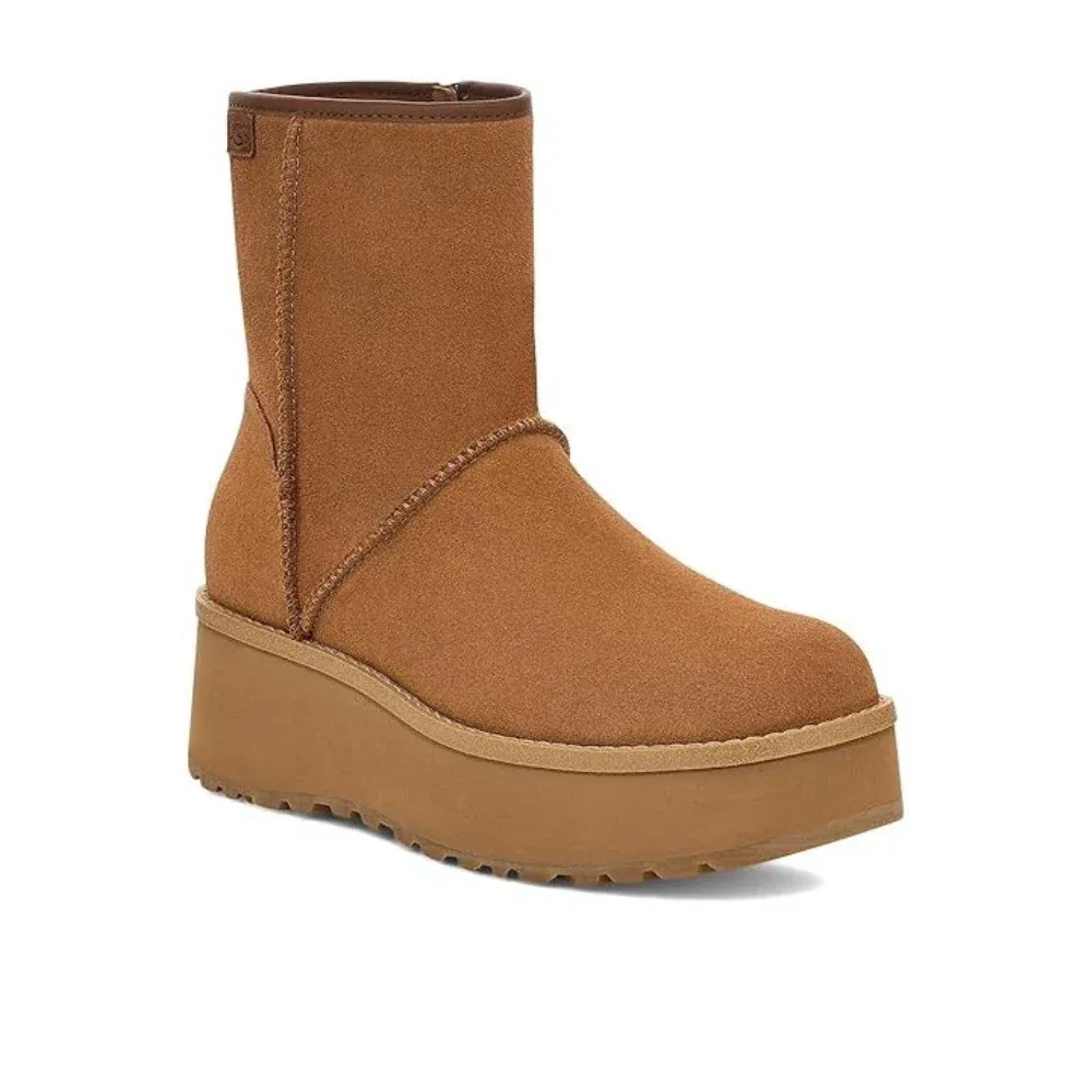 Мужские водонепроницаемые ботинки UGG Cityfunc Mid 1158196-CHE, цвет каштан, модель HAWK3107