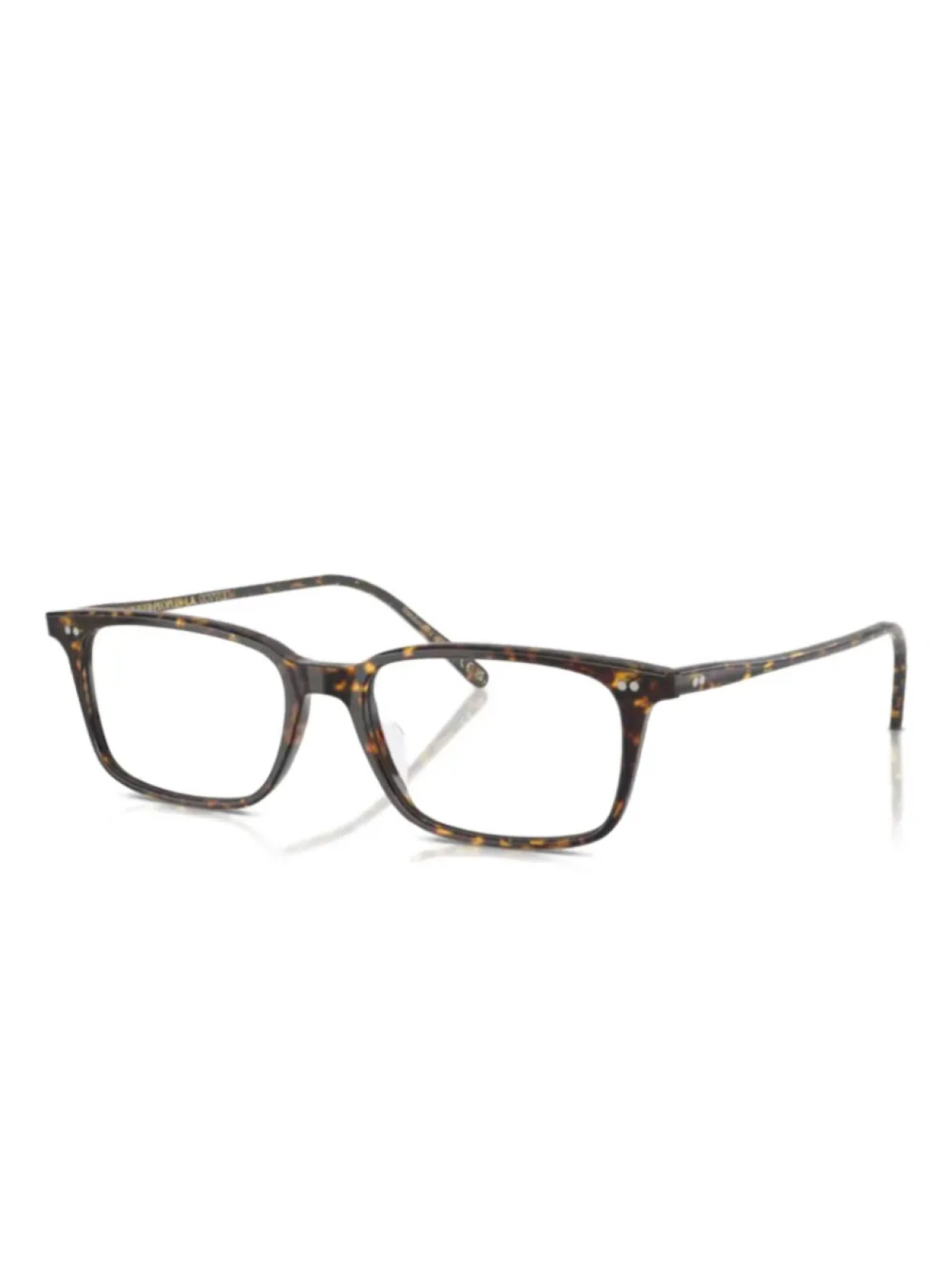 

Очки с эффектом черепаховой оболочки Oliver Peoples, нейтральный
