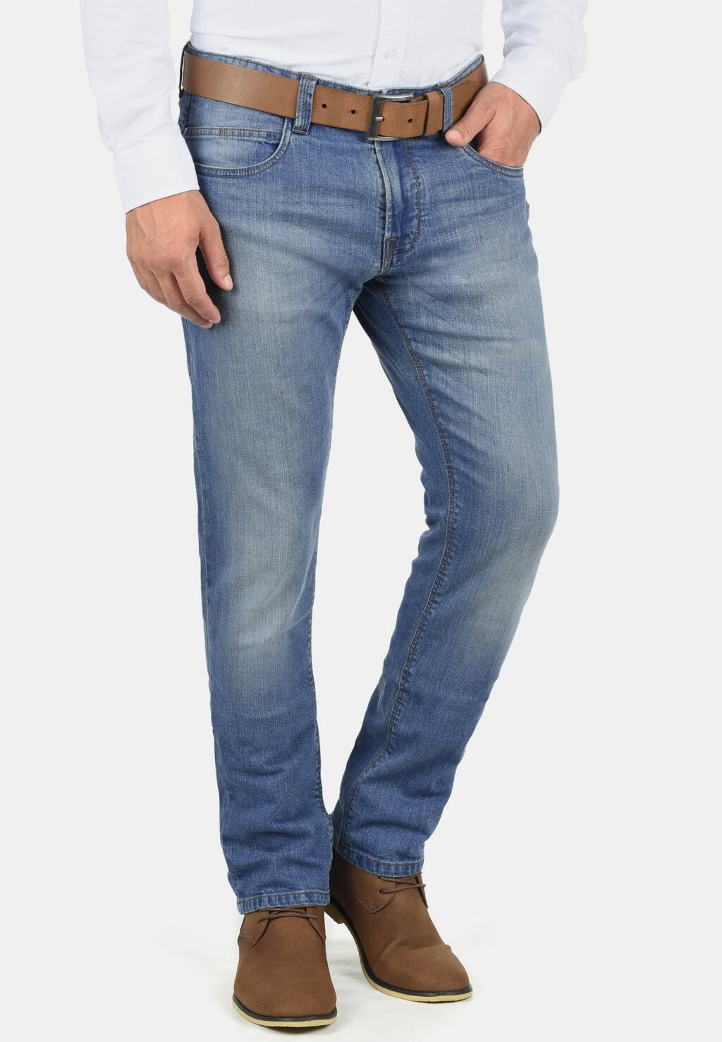 

Джинсы Slim Fit IDQUEBEC INDICODE JEANS, цвет blue