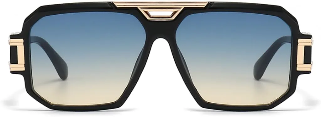 

Солнцезащитные очки с защитой UV400 | Большая оправа, градиентные линзы | Для женщин и мужчин, для занятий спортом на открытом воздухе и вождения DSVIGF, Coffee