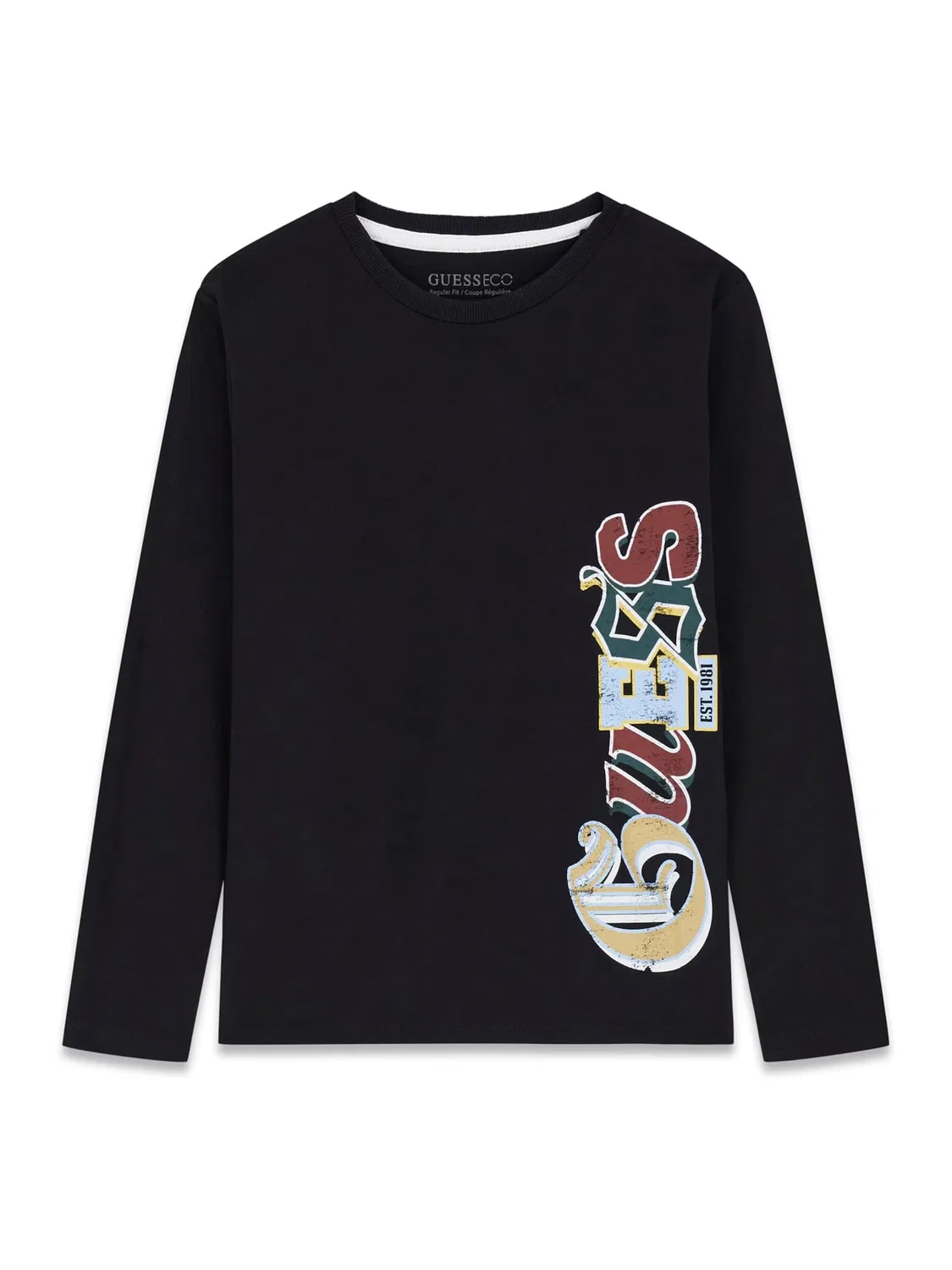 Рубашка Guess черного цвета