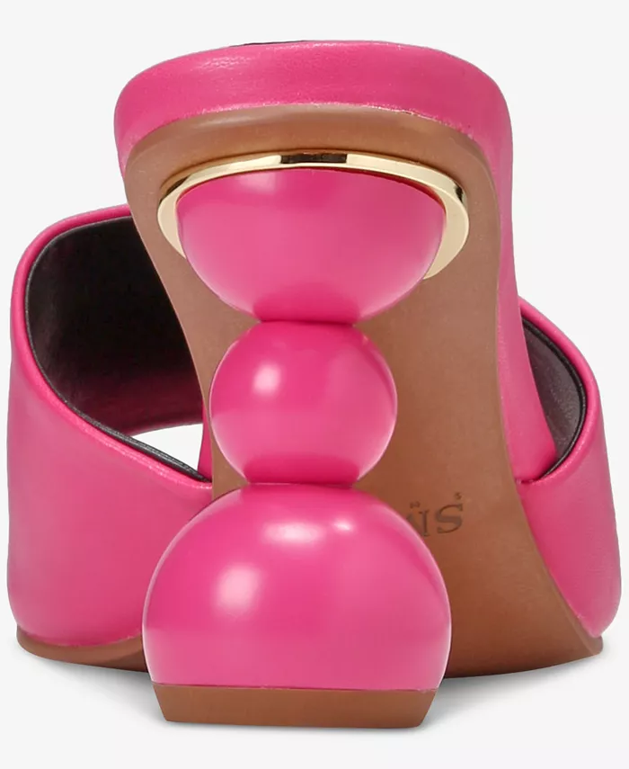 Женские босоножки Aria Bubble на каблуке - доступны расширенные размеры SMASH Shoes, розовый — фото 3