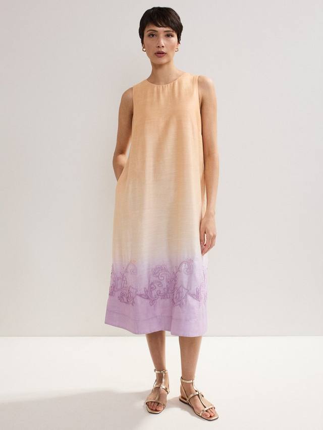 

Платье Elida с омбре эффектом Phase Eight, Orange/Multi