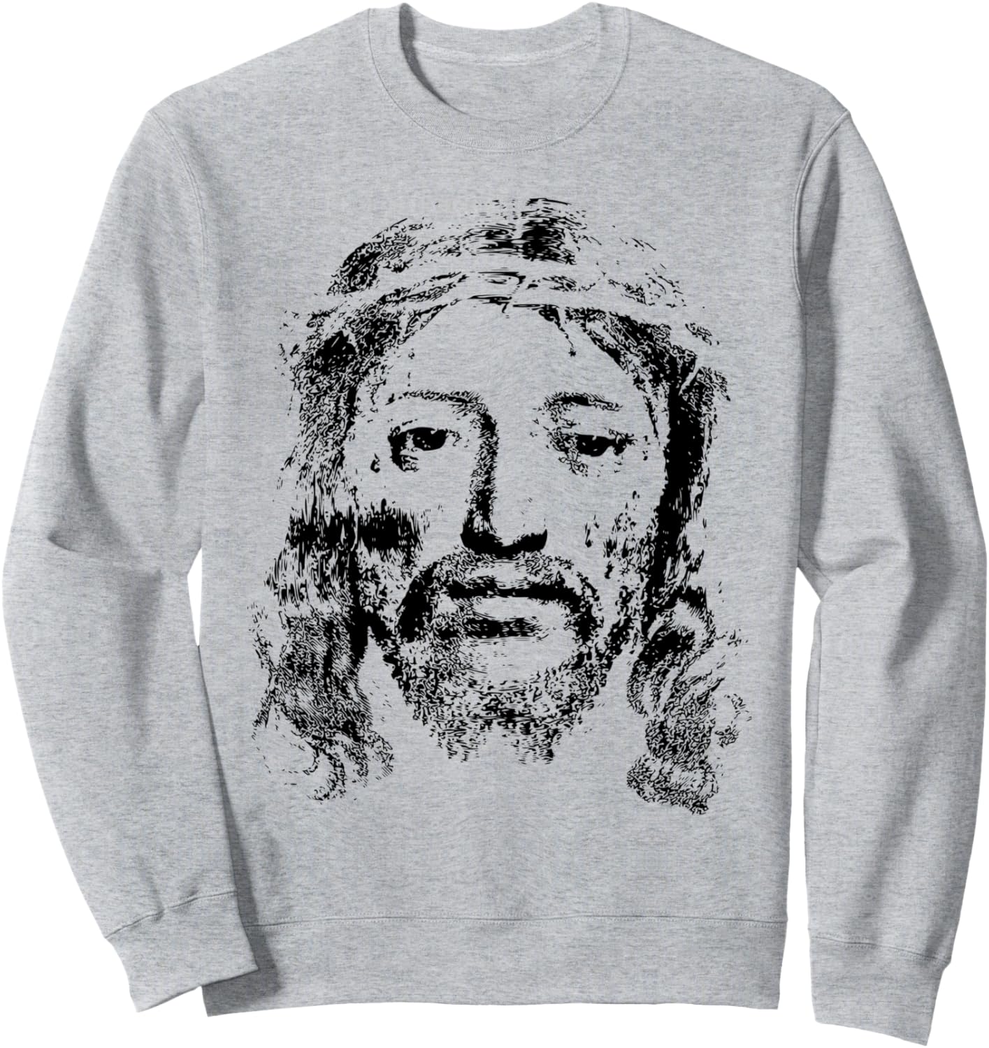 

Лик Иисуса Христа, толстовка Christ Church Group, серая Work Tees, Серый, Лик Иисуса Христа, толстовка Christ Church Group, серая Work Tees