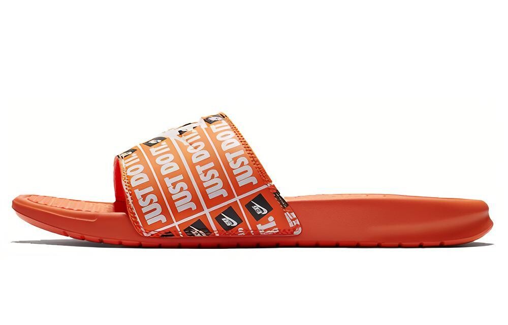 Шлепанцы унисекс оранжевый Nike