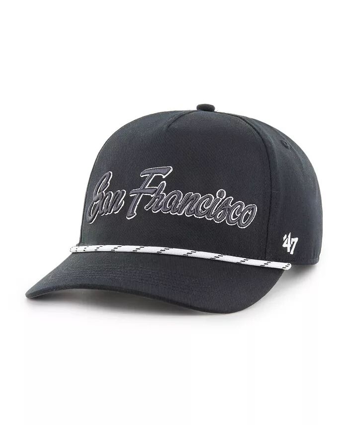 

Мужская черная кепка San Francisco 49ers Overhand Speckle Hitch Adjustable '47 Brand