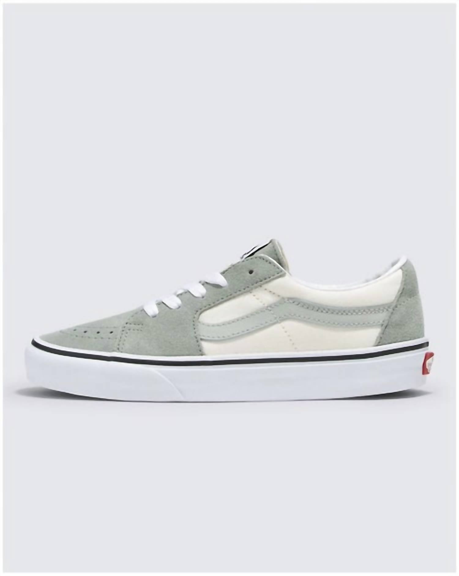 Женские кроссовки Sk8-Low двухцветные в цвете Shadow Vans, Shadow — фото 2