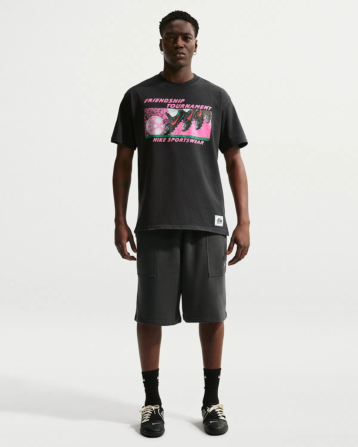 Мужская футболка Nike Sportswear, Off Noir — фото 4