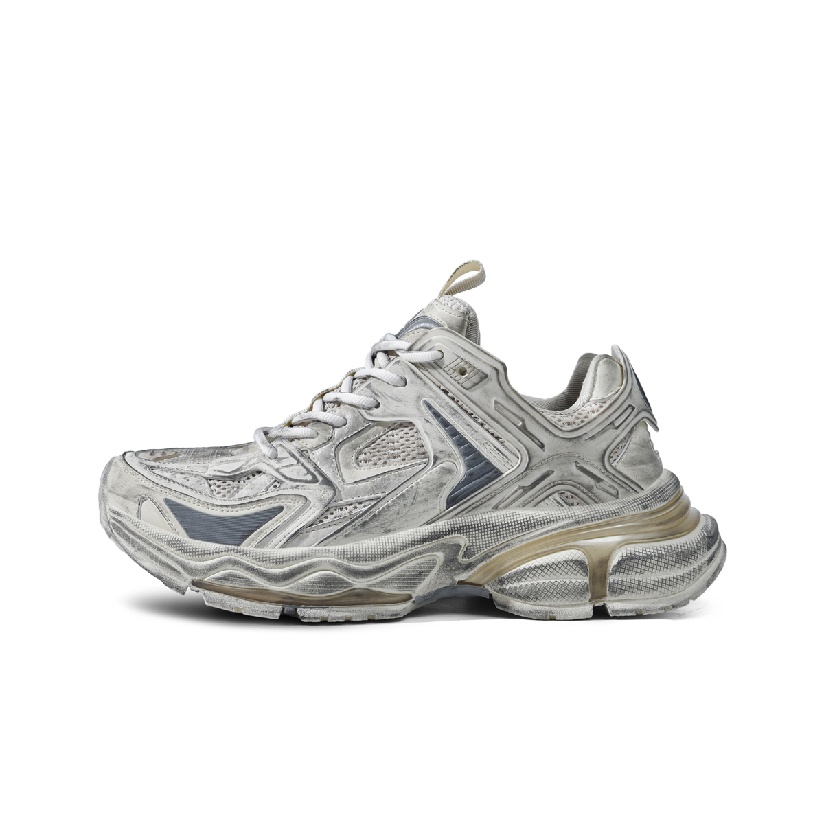 

Модные универсальные низкие массивные кроссовки Moon Exploration Collection Unisex BASLS, Dirty бежевый серый(Height Increasing)