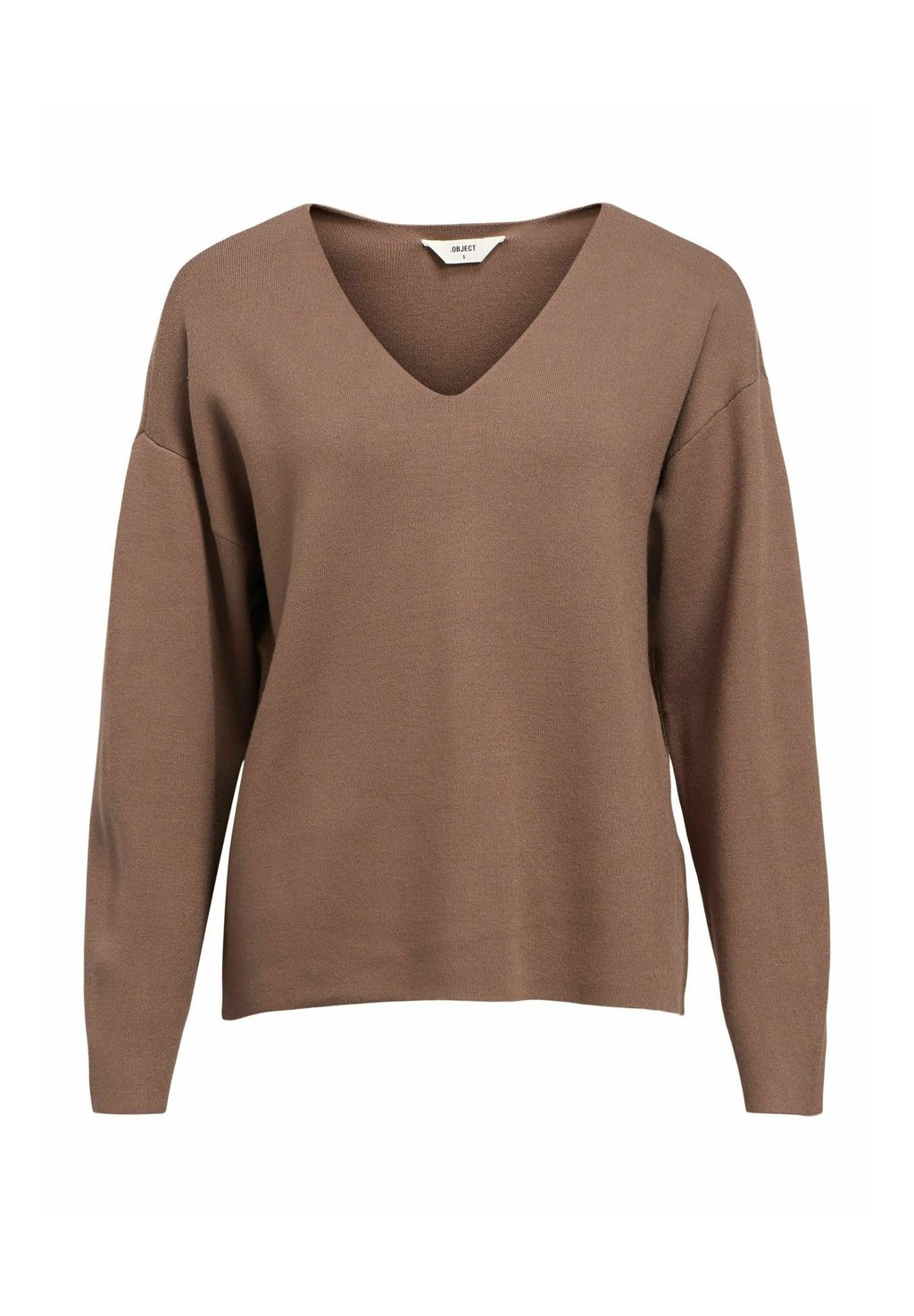 

Джемпер OBJREYNARD V-NECK Object, коричневый