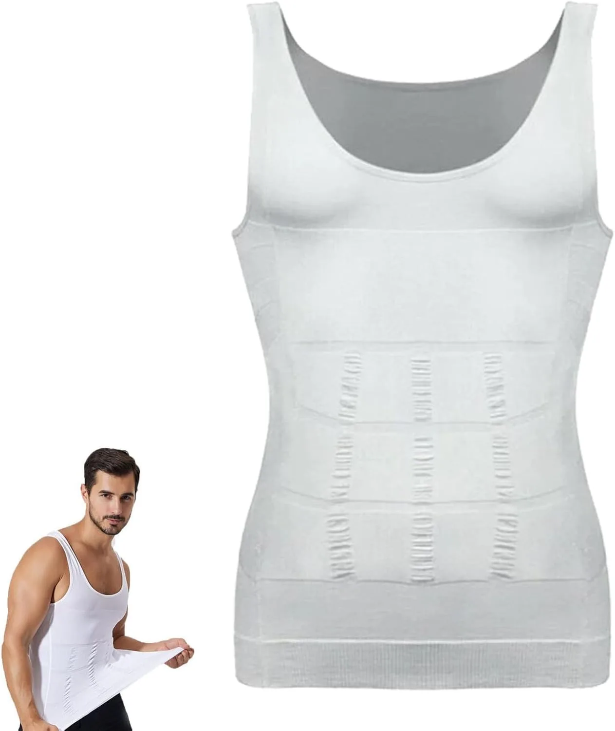 

Футболка Shaping Tank 2.0 для мужчин, компрессионная, дышащая