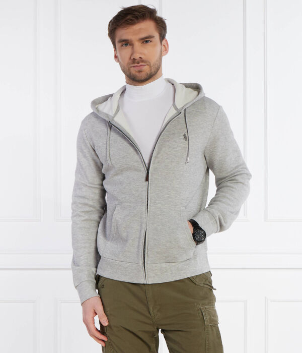 Свитер Classic fit Polo Ralph Lauren, серый — фото 3