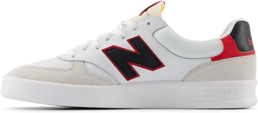 Мужские кроссовки New Balance 300 V3 Court, белый/черный/красный — фото 2