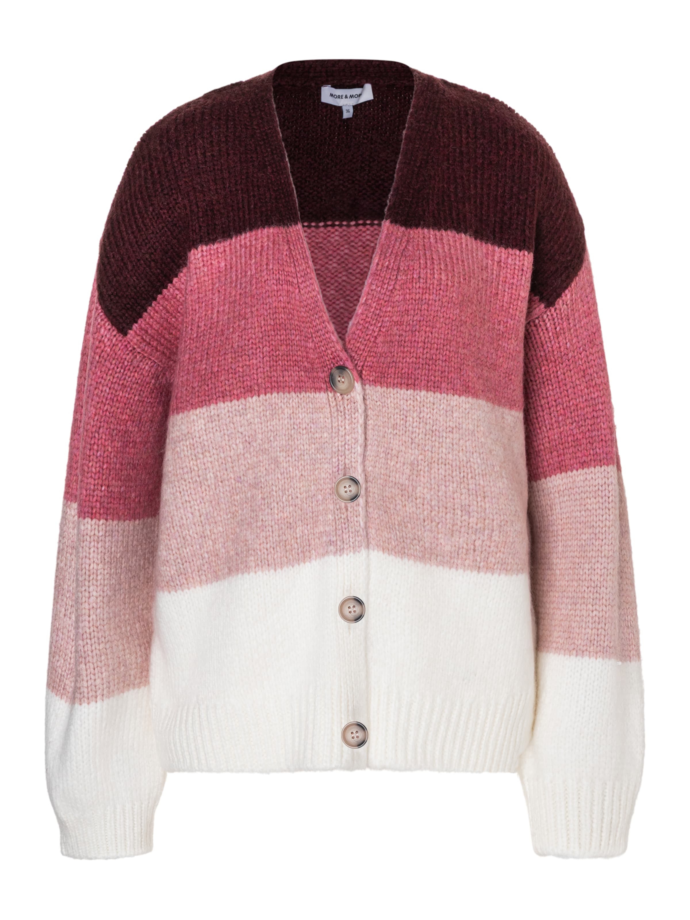 

MORE & MORE Кардиган из трикотажа в розовом цвете, Rose