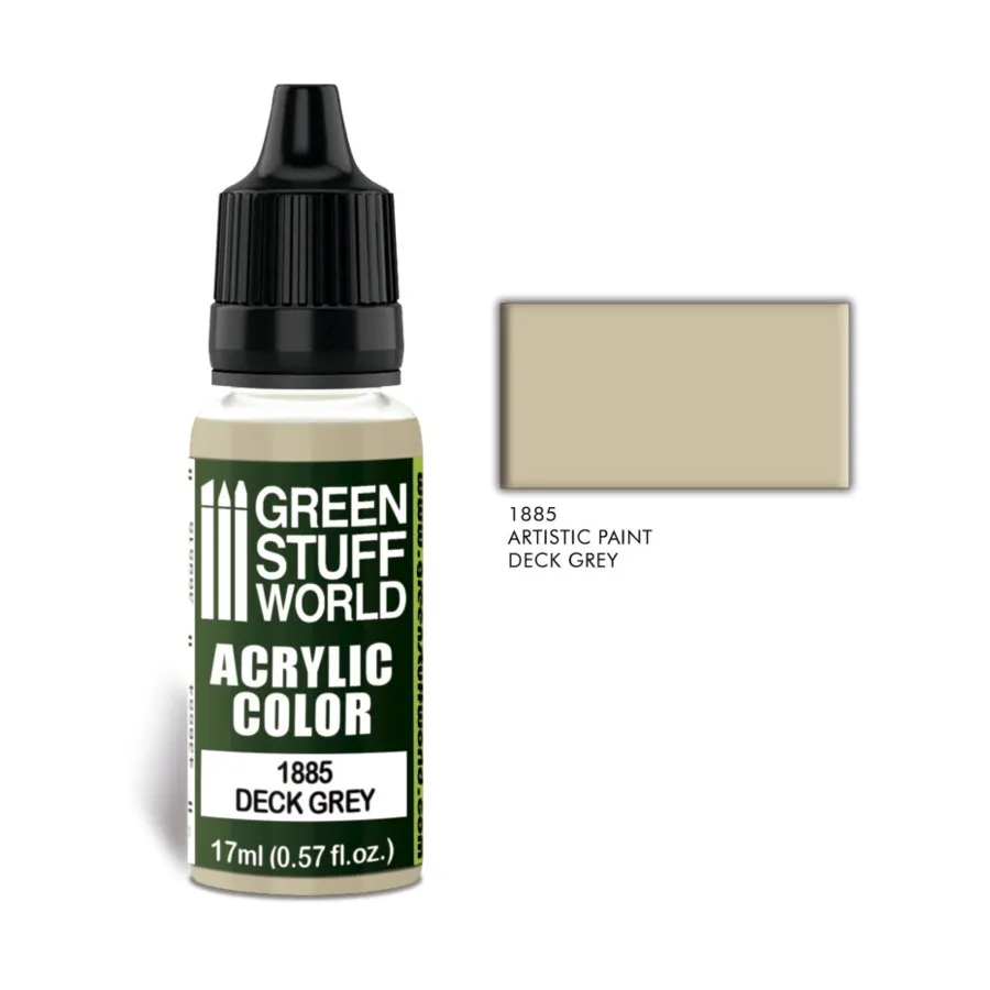 

Палуба Серая, Paint - Acrylic Color Paint - 17ml (Green Stuff World)