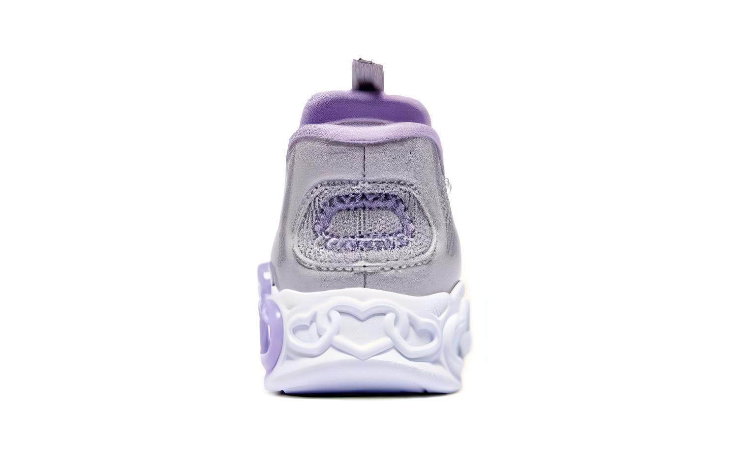 Беспроводные противоскользящие низкие кроссовки для малышей Silver Purple Infant And Toddler Skechers, серебристый/разноцветный — фото 4