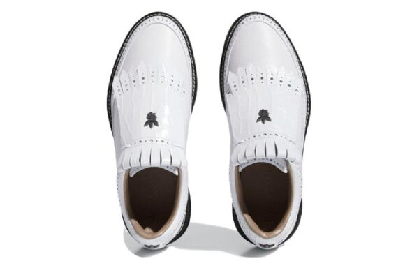 Кроссовки Adidas x Bogey Boys MC80 Golf Shoes 'White Black', белый — фото 4