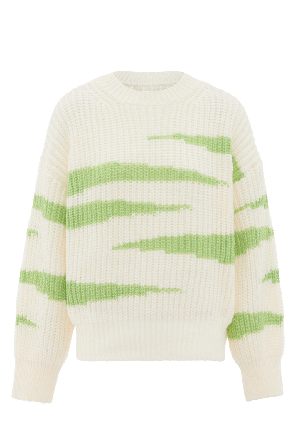 

Свитер myMo Sweater, цвет WOLLWEISS LIMETTE
