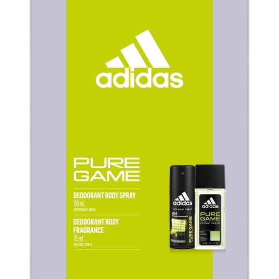 

Набор косметики, 2 шт. Adidas, Pure Game