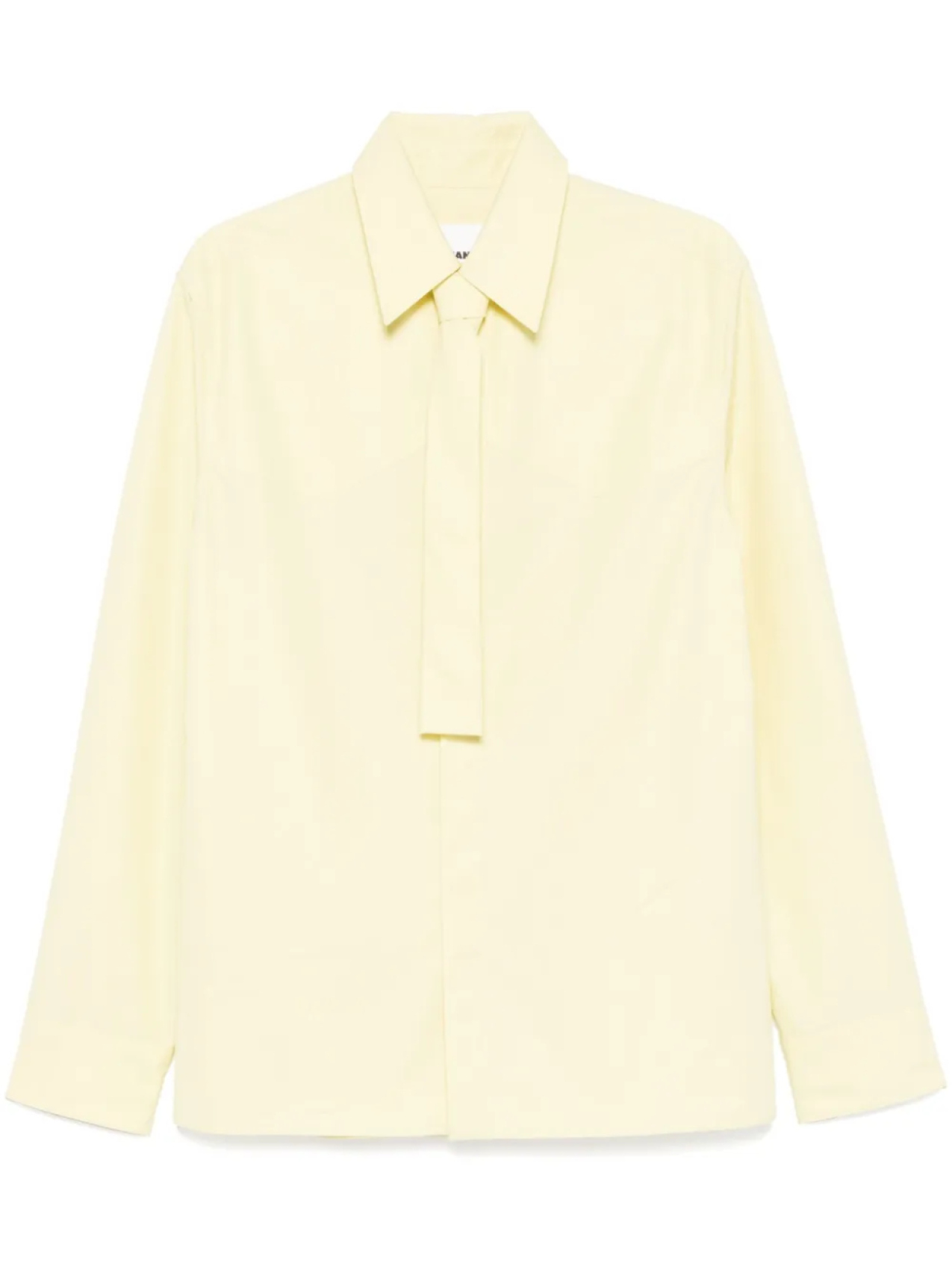

Jil Sander поплиновая рубашка, желтый