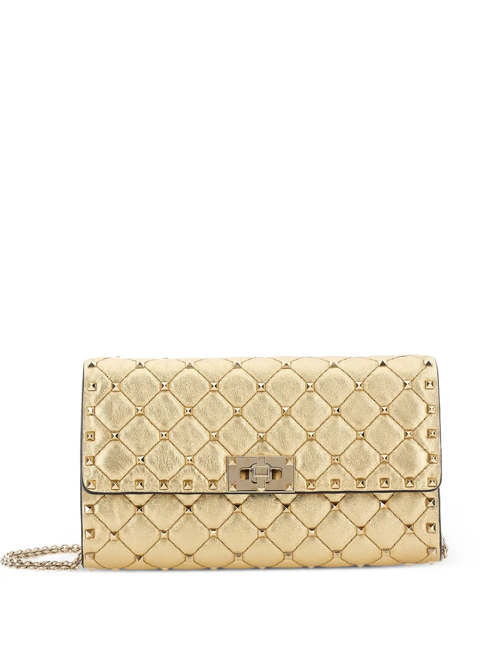

Клатч Rockstud Spike VALENTINO GARAVANI, нейтральный