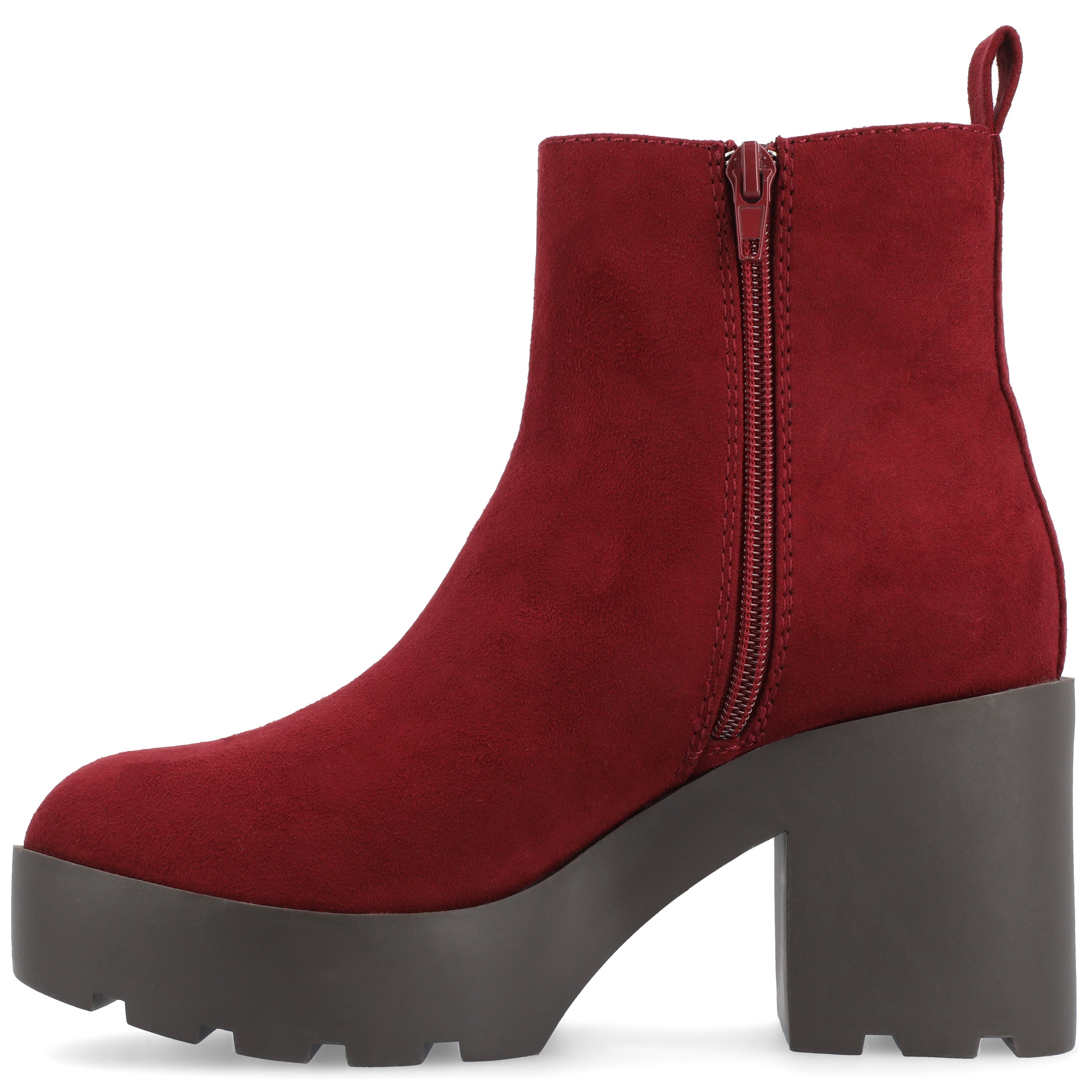 Женские ботильоны Tru Comfort Foam Cassidy из коллекции Journee, красный — фото 2