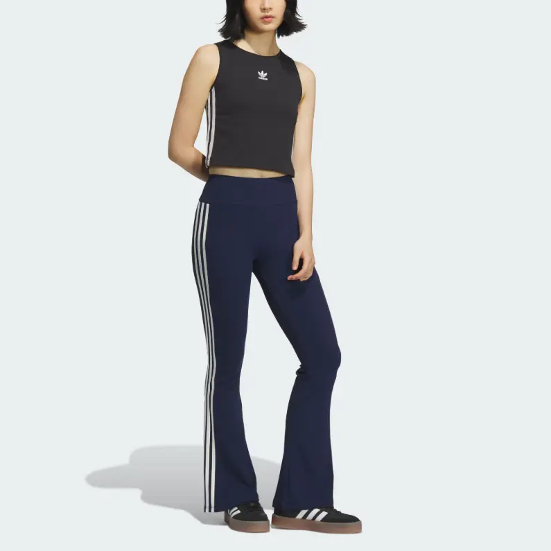 Adidas Originals Трикотажные брюки Casual Pants Women's Dark Indigo — фото 3