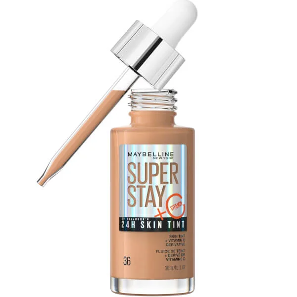 

Тональный крем super stay до 24 часов + витамин с Maybelline, 30 мл., цвет 36