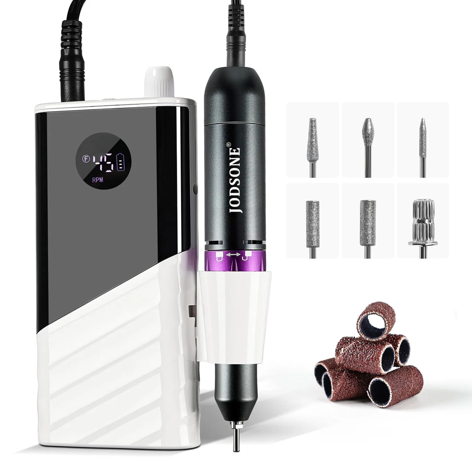 Профессиональный аппарат для маникюра JODSONE 45000 об/мин Jodsone, Nail Drill03