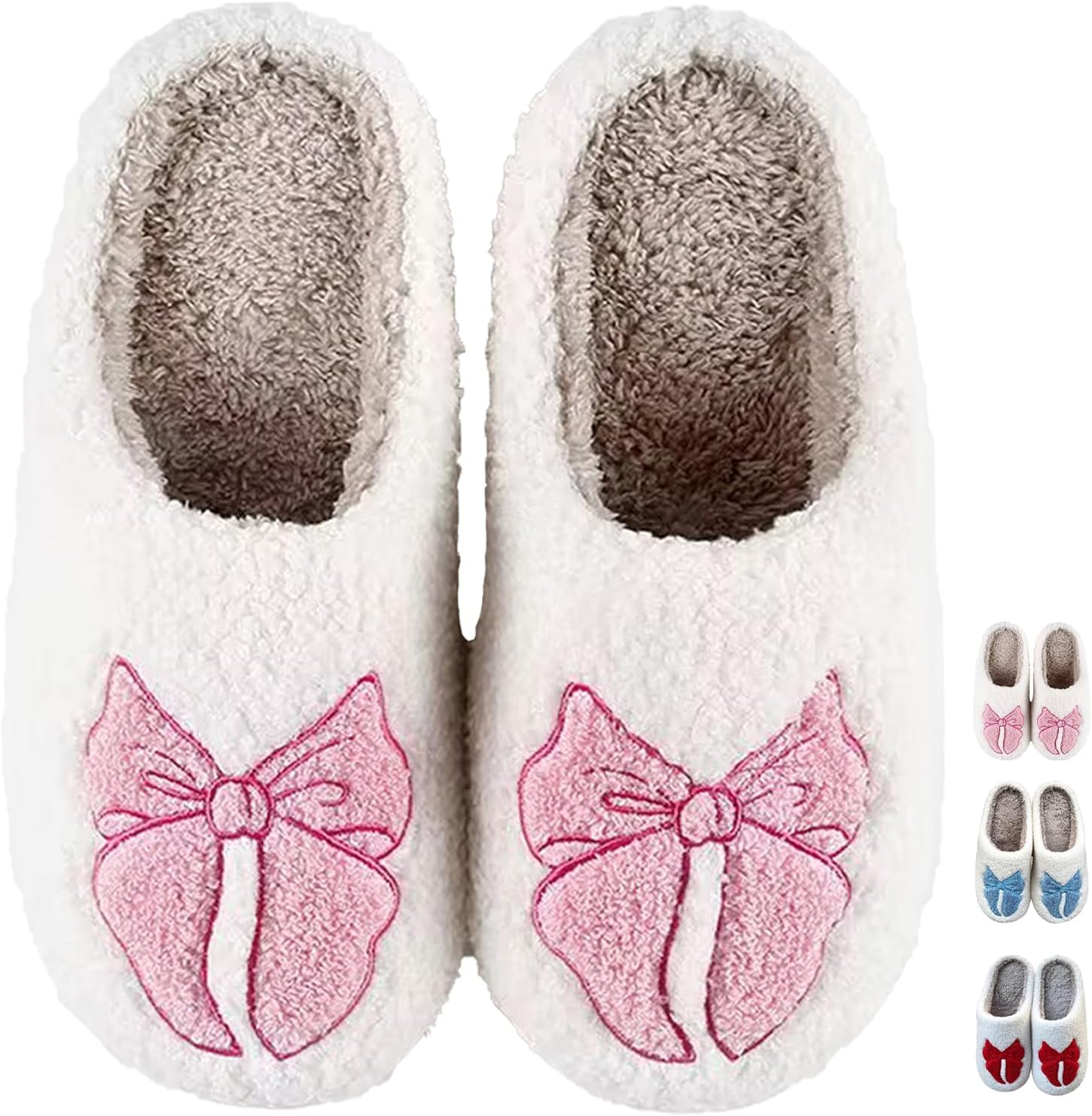 

Тапочки с вишневым узором для женщин и мужчин, фруктовые тапочки, милые, из мягкой пены с эффектом памяти, зимние теплые, для дома и улицы Wqqz, розовый