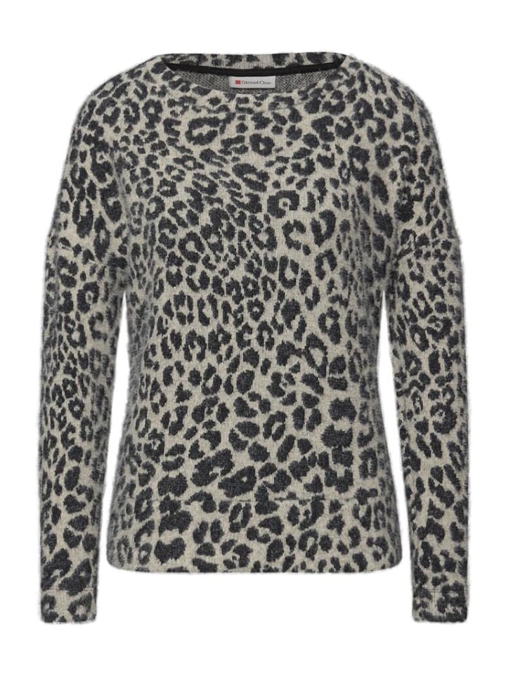 

Рубашка с длинными рукавами нежно-бежевого цвета Street One