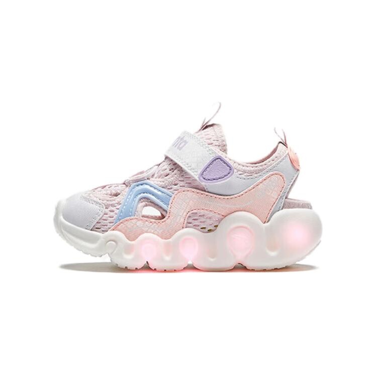 

Кроссовки Anta kids Toddler Shoes TD Low-top Clear Water Powder/ANTA White/meat Vegetable Powder