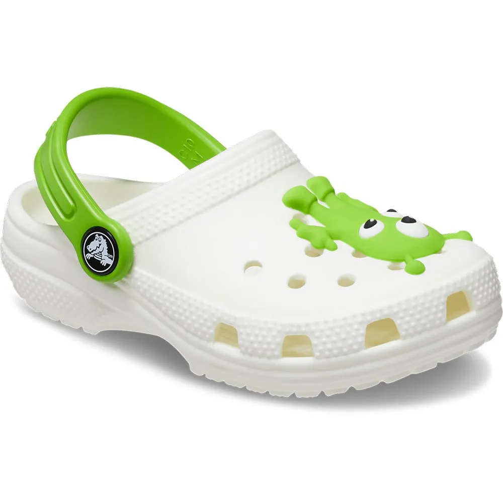 

Сабо Crocs Classic Glow Alien, зеленый
