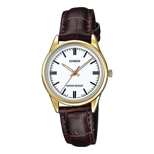 

Часы CASIO Quartz Waterproof White Dial White Analog, белый