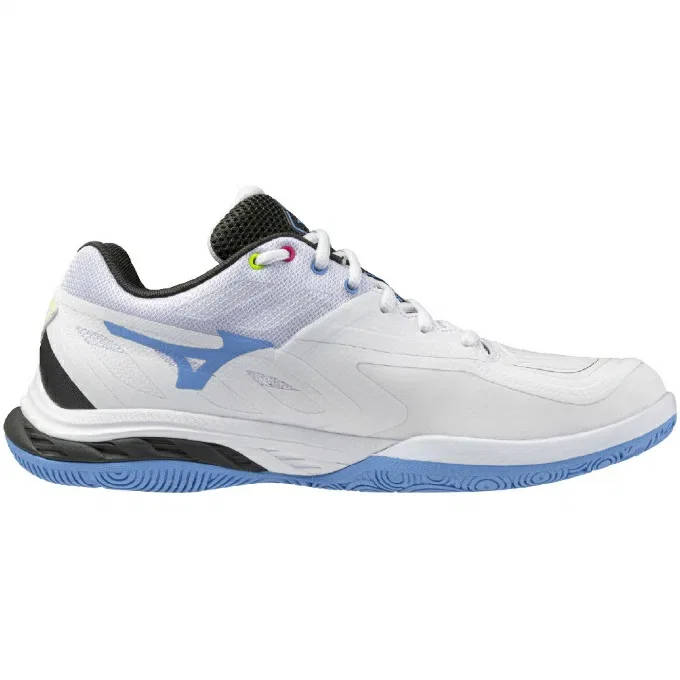 Унисекс кроссовки для бадминтона «Wave Fang 2 Fit» от Mizuno, Wh/Bl — фото 2