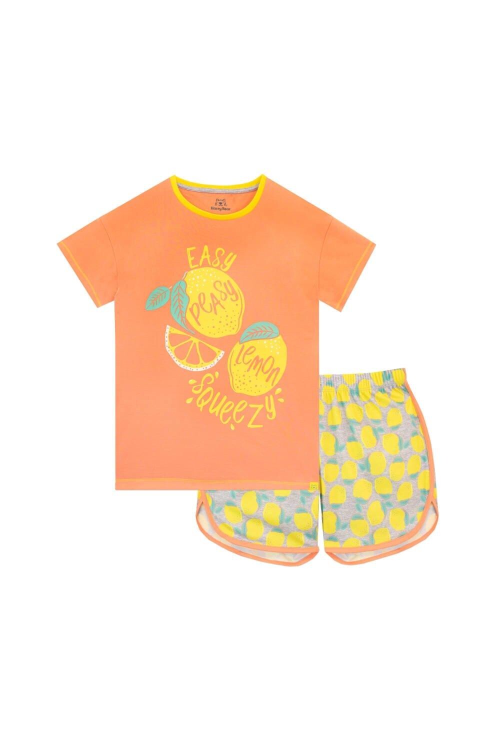 

Короткая пижама Easy Peasy Lemon Squeezy Harry Bear, желтый