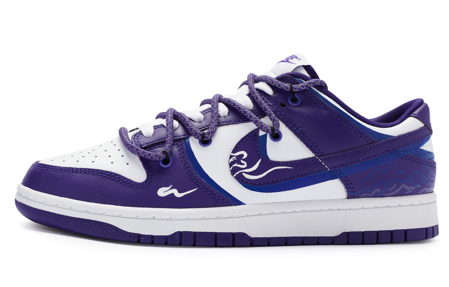 

Кроссовки Nike Dunk Skateboard Shoes Men Low-Top Blue