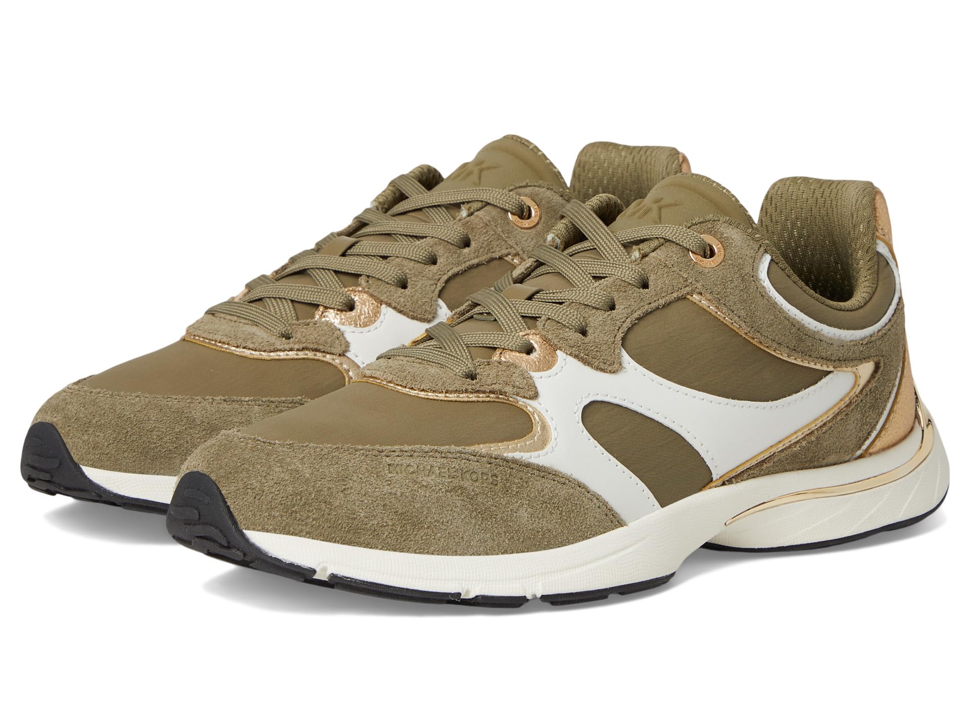 Кроссовки MICHAEL Michael Kors Riley Trainer, цвет Safari Green