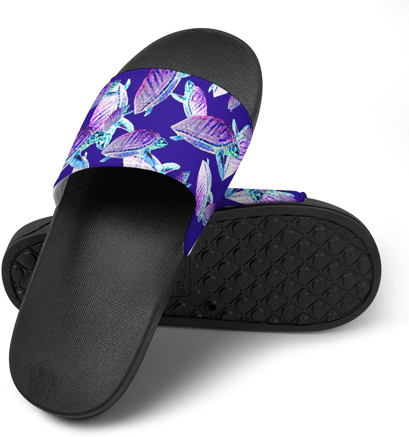 

Домашние тапочки Jeireumteor с принтом коровы, нескользящие шлепанцы для душа, домашние слайды, шлепанцы для душа для мужчин и женщин, Turtle