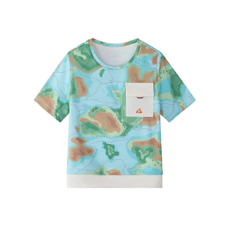 Футболка All Over Print для детей 3-7 лет FILA KIDS, all over print