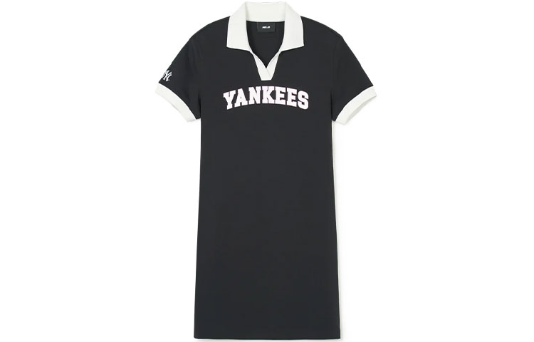 

SS24 Короткий рукав Платье Женское Черное MLB