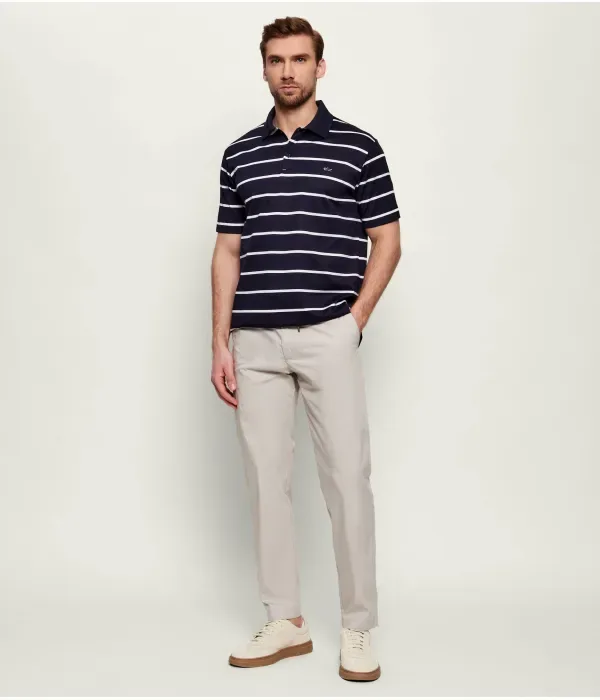 Брюки чинос DS-9 tapered fit Boss Orange, серый — фото 2