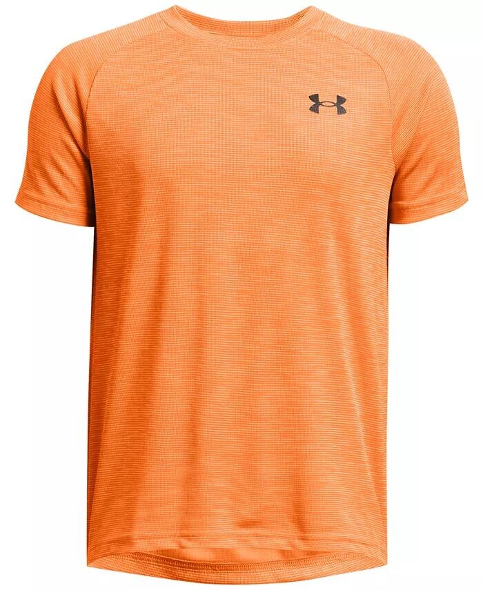 

Текстурированная футболка с короткими рукавами Big Boys Tech Under Armour, оранжевый