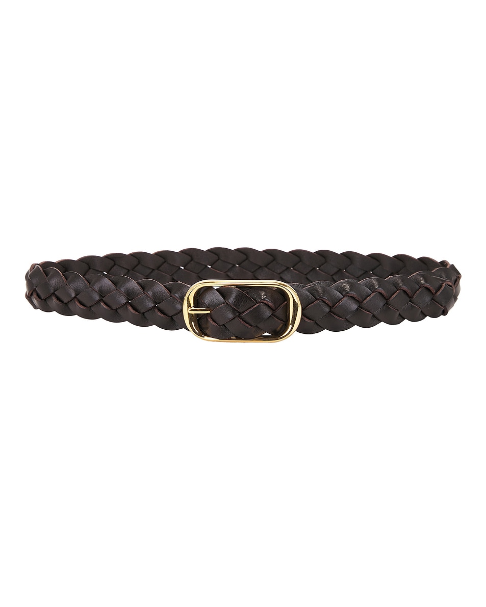 

Плетёный пояс Reine Nili Lotan, Dark Brown