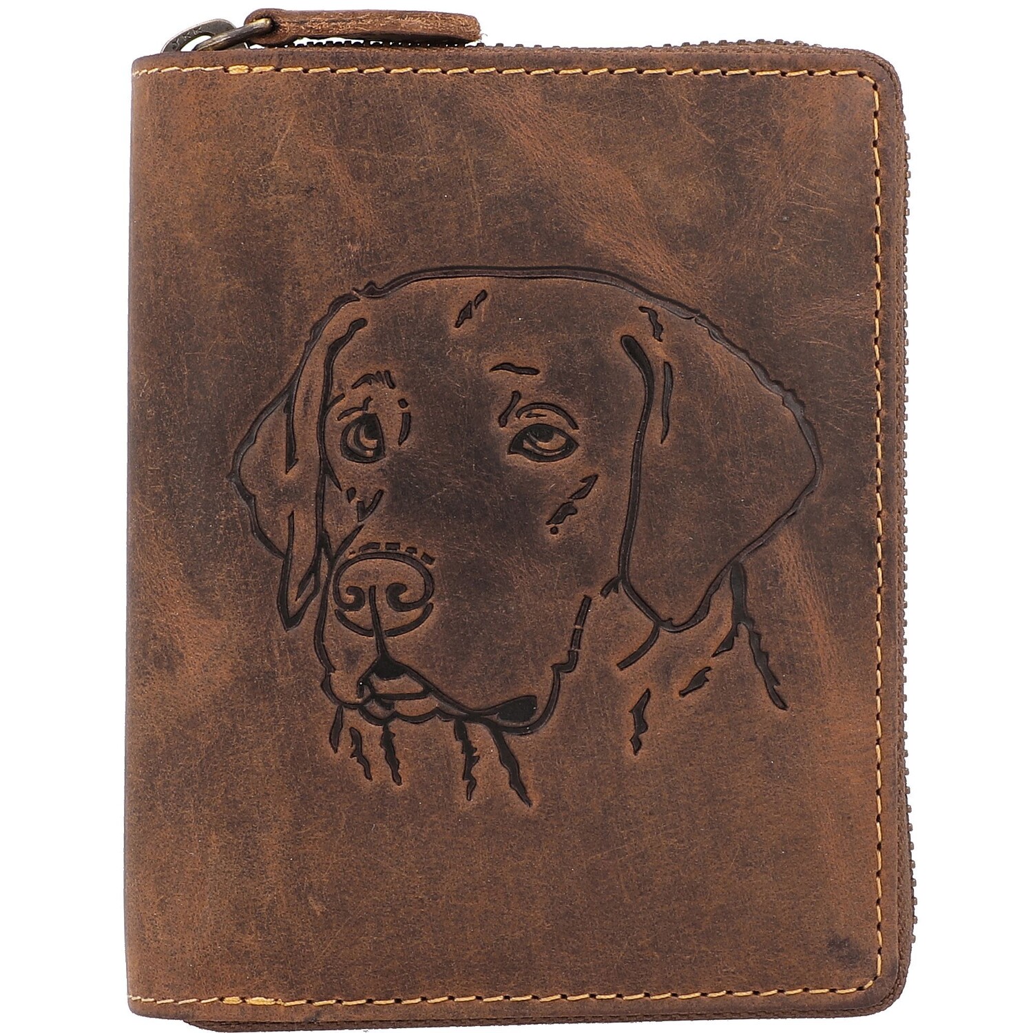 

Кошелек Greenburry Vintage Sternzeichen Leder 10 см, цвет dog