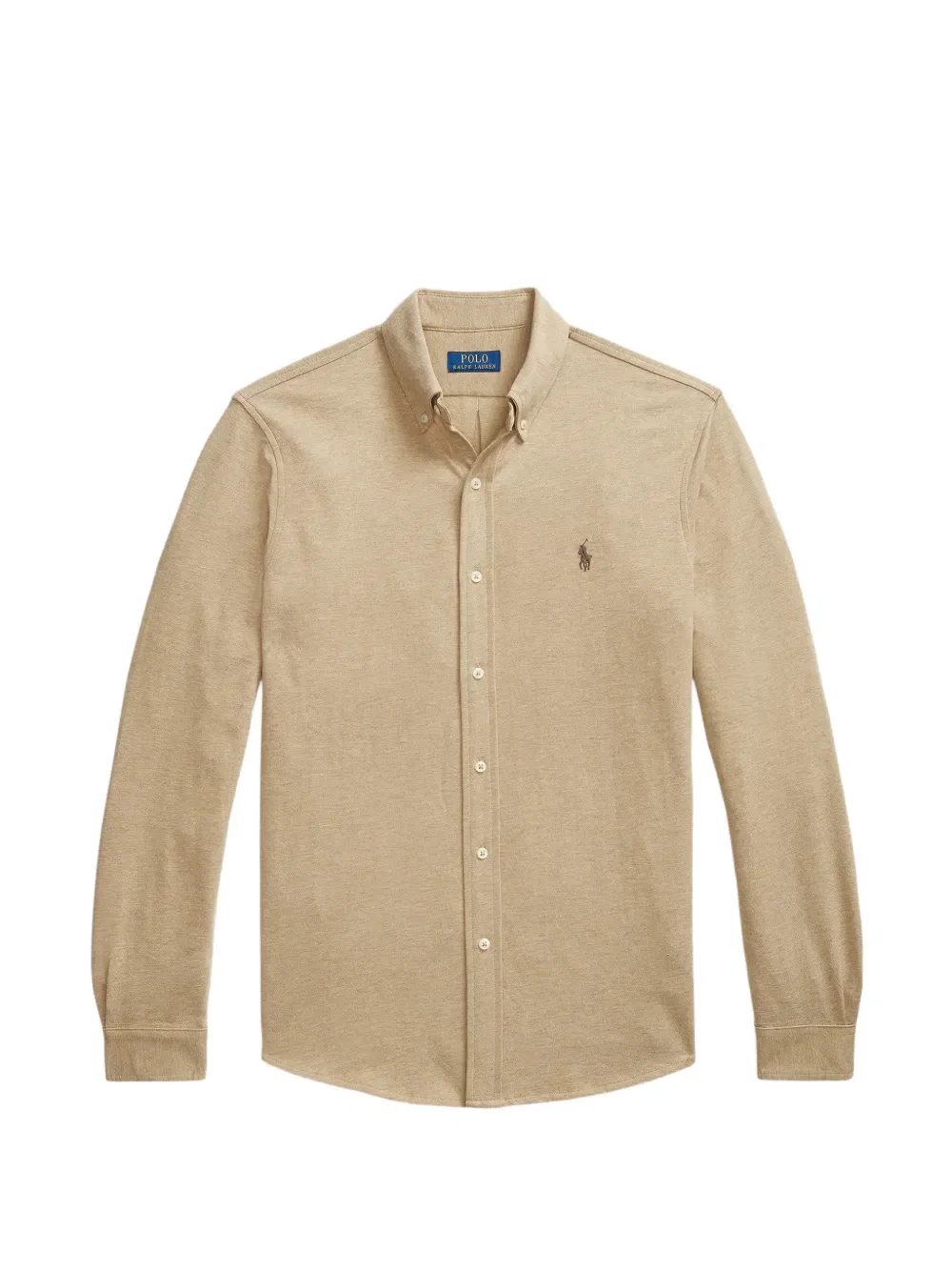 Рубашка с логотипом Polo Ralph Lauren, нейтральный