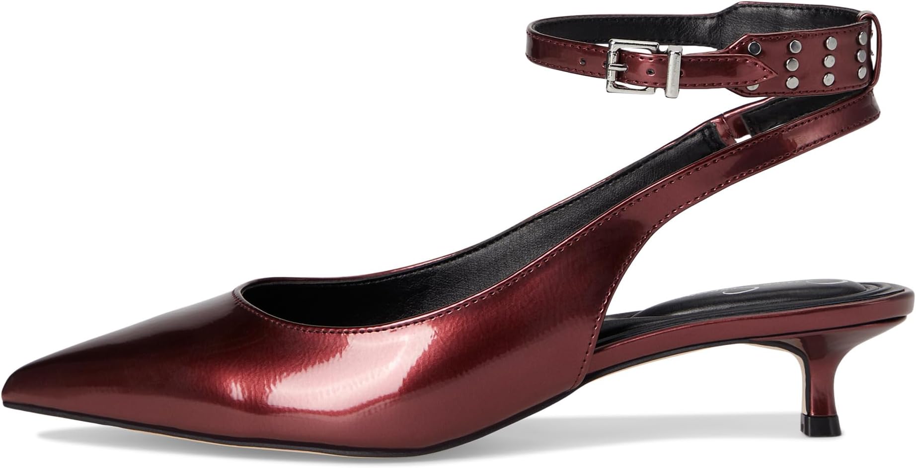 Туфли Jessica Simpson Vellana Kitten Heel Pump, цвет Oxblood — фото 4