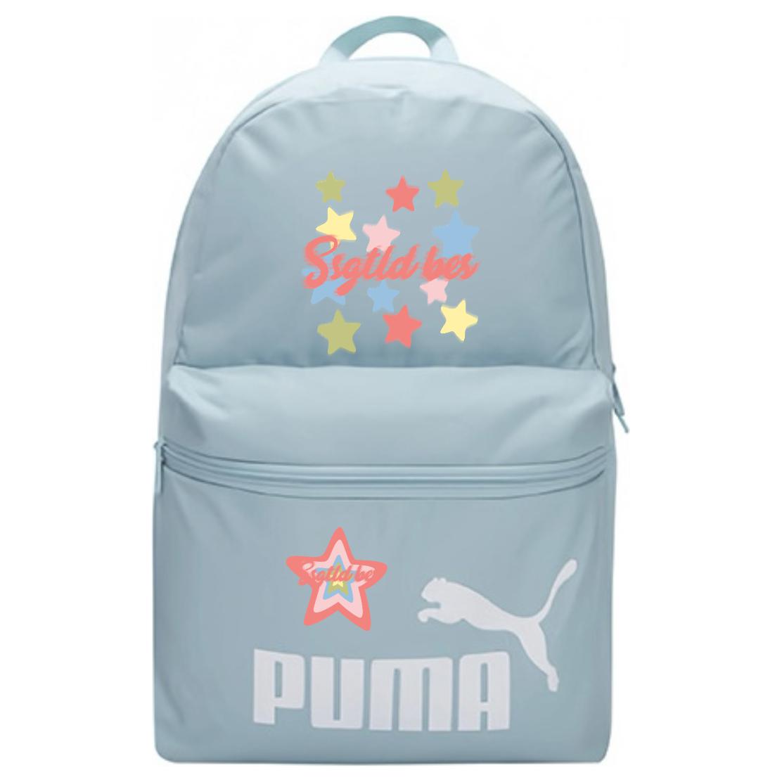 

PUMA Тканевый рюкзак унисекс тропический лазурный, Stars Print