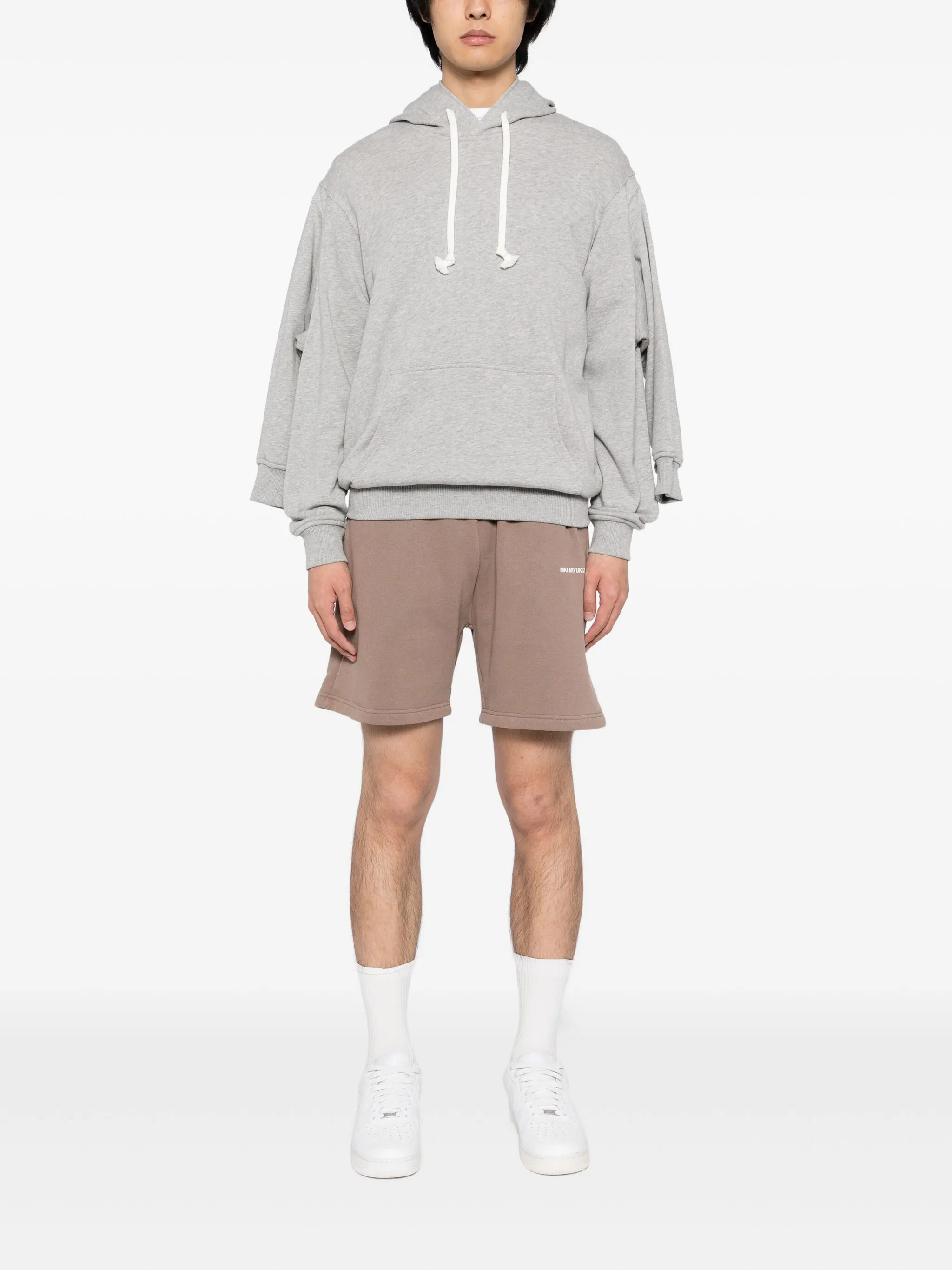 

Шорты с карманами Mki Miyuki Zoku, коричневый